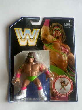 WWE Mattel Retro Series 1 Ultimate Warrior Action Figure